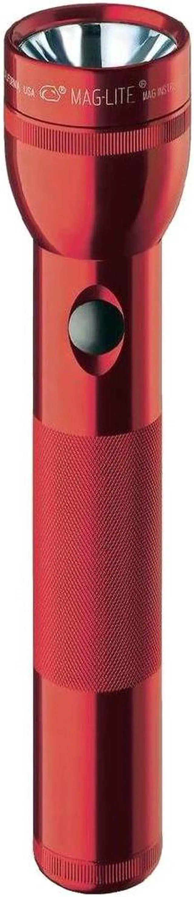Alt view image 5 of 14 - Maglite ST2D036 Red 2-D Cell 10" 3-Watt LED Flashlight w/ Adjustable Beam