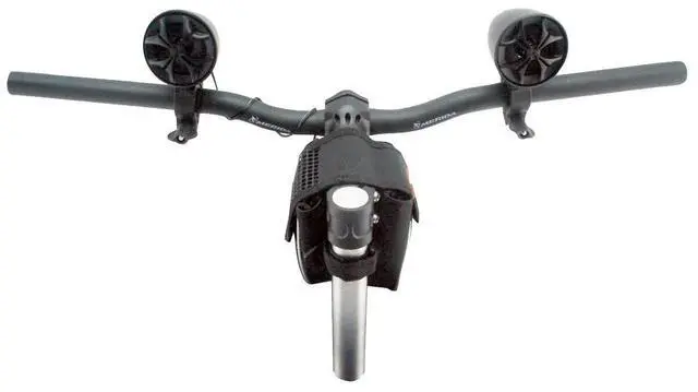 Alt view image 2 of 3 - Pyle - 300 Watts Waterproof Portable Bicycle/Scooter MP3/Ipod Music Player (Black)