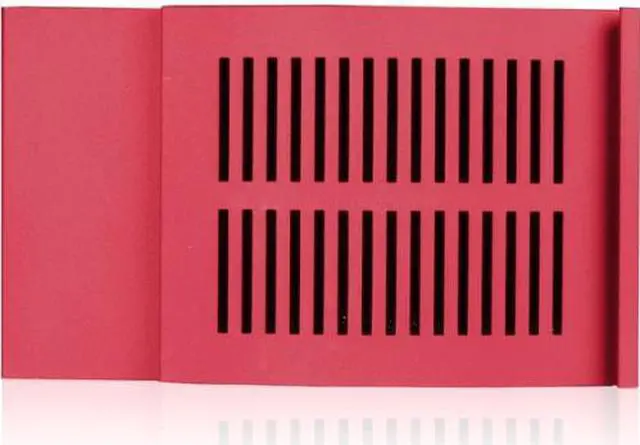 Alt view image 2 of 7 - iStarUSA DD-300-DRED D Storm 3U Series Front Bezels - Red