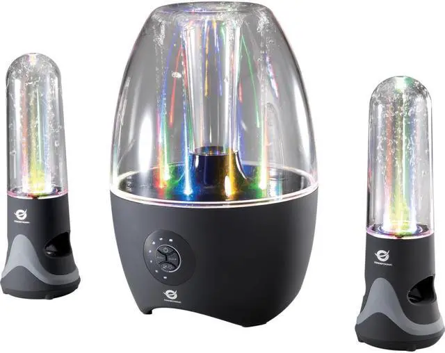 Main image of Conceptronic CLLDWASPKSET 30W 2.1 Dancing Lightshow Water Speakers - Superior Set