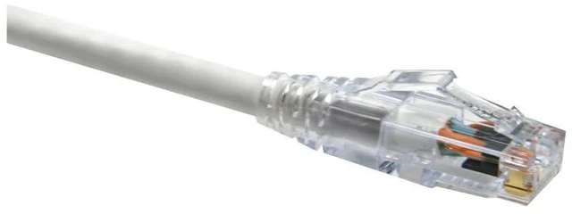 Alt view image 2 of 3 - 62460-10W LEVITON TELCOM EXTREME6+ P.C. CAT6 WHITE 10FT
