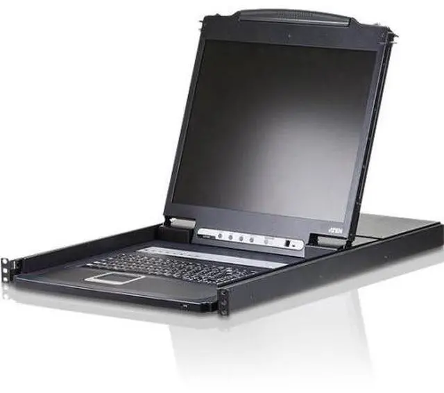 Alt view image 3 of 7 - Aten 16 Port 19" LCD Ingegrated USB CL1316N