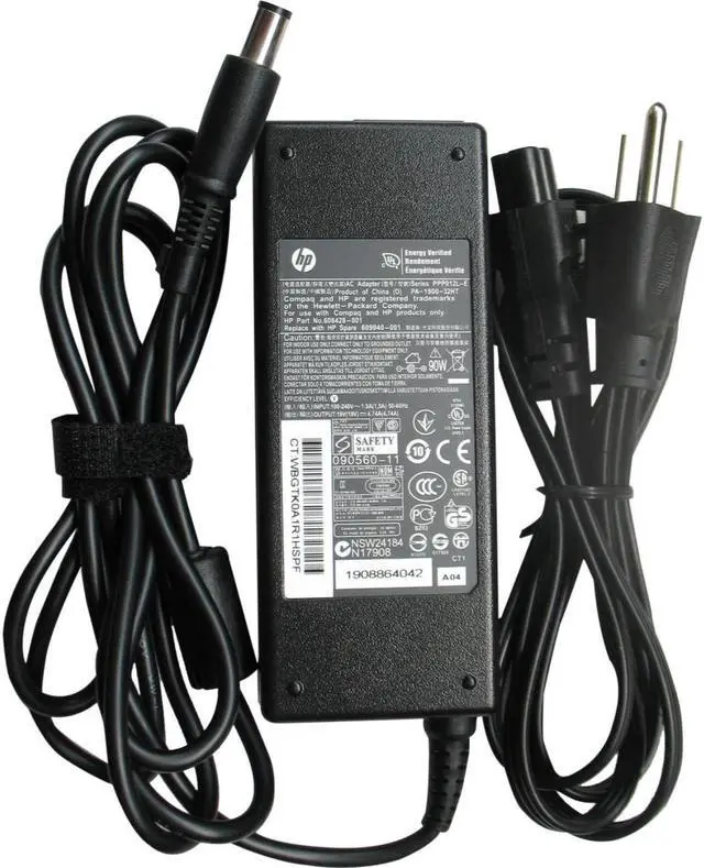 Alt view image 5 of 6 - HP 608428-001 AC Adapter