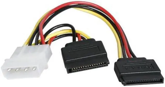 Alt view image 2 of 4 - Xeal ATC-Y-M2S 1 Molex to 2 SATA