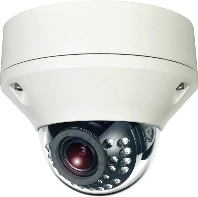 Alt view image 4 of 6 - KT&C KEZ-c2DR28V12IR OMNI EZ HD-TVI Camera 1080p Outdoor Vandal Dome IR, 2.8-12mm, Dual Power