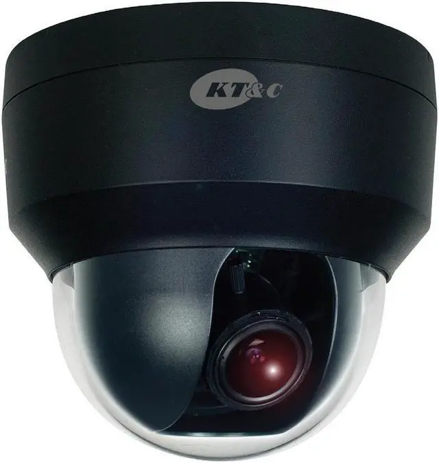 Alt view image 2 of 4 - KT&C KEZ-C2DI28V12B OMNI EZ HD-TVI Camera Full HD 1080p Dome, 2.8-12mm, Dual Power, BLACK