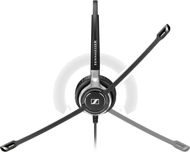 Alt view image 2 of 9 - Sennheiser Century SC 630 Premium Single-Sided Wired Headset (504556)