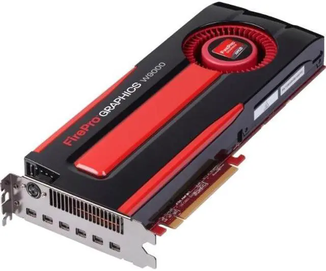 Main image of Sapphire FirePro W9000 Graphic Card - 975 MHz Core - 6 GB GDDR5 - PCI Express 3.0 x16 - Full-length/Full-height - Dual Slot Space Required