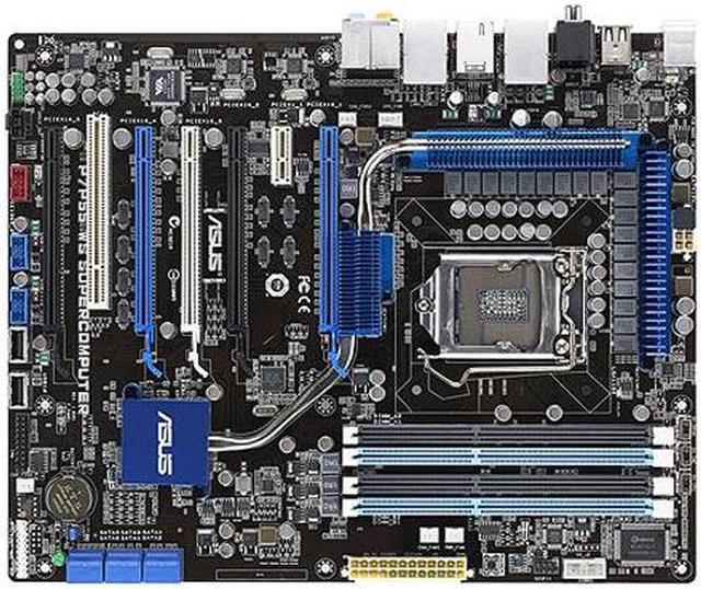 Used - Very Good: Asus P7P55 WS Supercomputer Desktop Motherboard