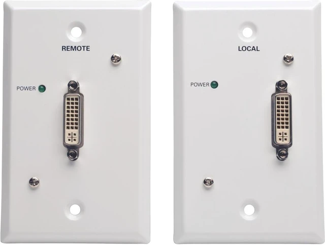Alt view image 2 of 5 - Tripp Lite Dvi Over Cat5/Cat6 Video Extender Transmitter And Receiver Taa 100'