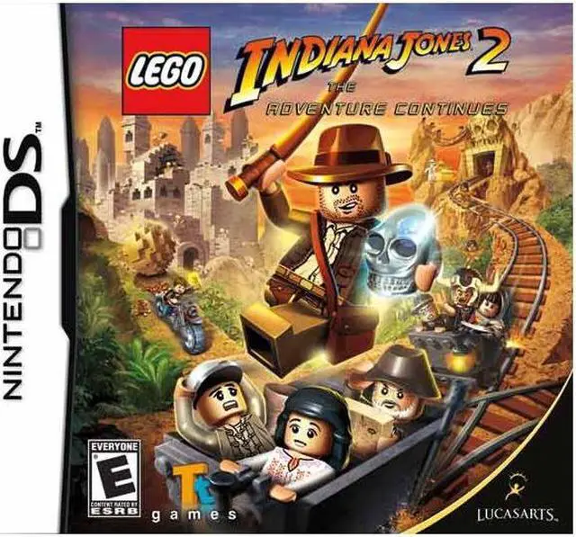 Alt view image 4 of 4 - Lego Indiana Jones 2: Adventure Continues Nintendo DS Game