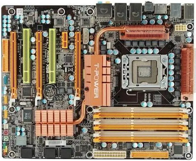 Main image of Biostar TPower X58 Desktop Motherboard - Intel X58 Express Chipset - Socket B LGA-1366