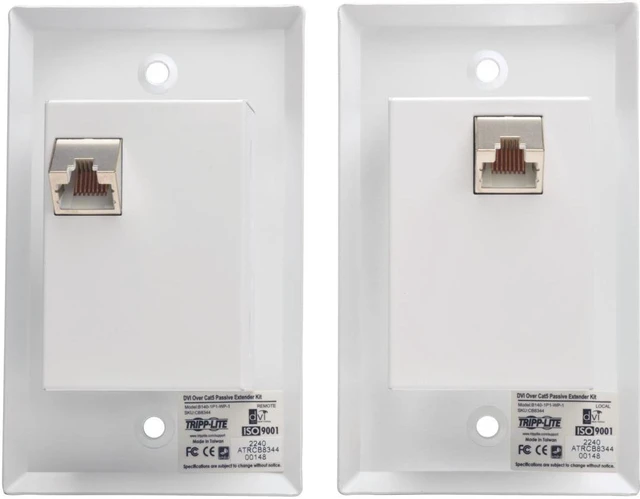 Main image of Tripp Lite Dvi Over Cat5/Cat6 Video Extender Transmitter And Receiver Taa 100'