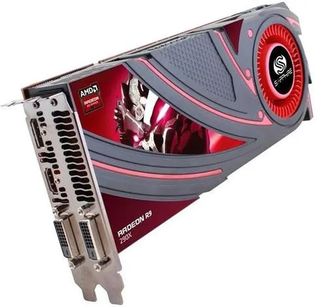 Alt view image 2 of 2 - Sapphire AMD Radeon R9 290X 4GB GDDR5 2DVI/HDMI/DisplayPort PCI-Express Video Card