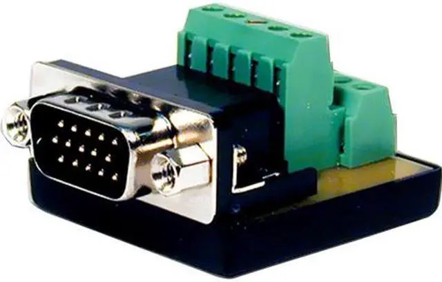 Alt view image 2 of 5 - Comprehensive HD15 Pin Male to Terminal Block #HD15P-TB
