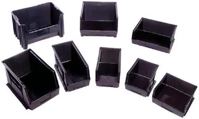 Alt view image 2 of 5 - QUANTUM STORAGE SYSTEMS QUS224BR Hang & Stack Storage Bin,