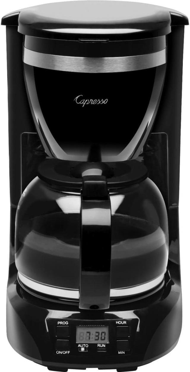 Capresso 10-Cup Programmable Coffeemaker with Stainless-Steel