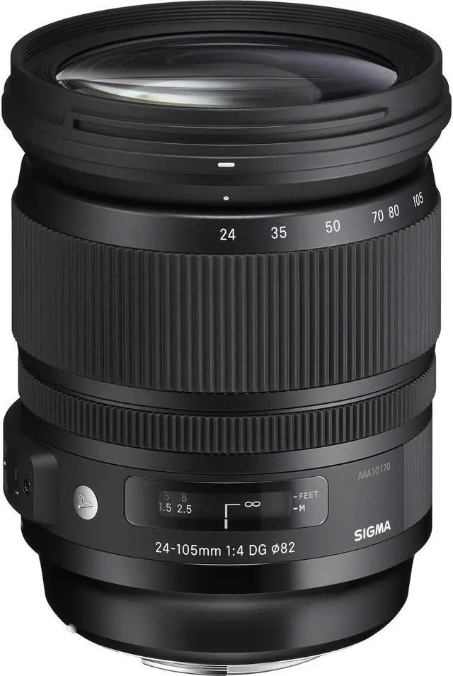 Alt view image 10 of 20 - Sigma 24-105mm f/4 DG OS HSM Lens for Nikon DSLR Cameras