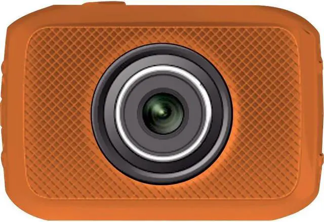 Alt view image 13 of 18 - Pyle - High-Definition Sport Action Camera with 720p Wide-Angle Camcorder, 5.0 MP Camera, 2-Inch Touch Screen (Orange Color)