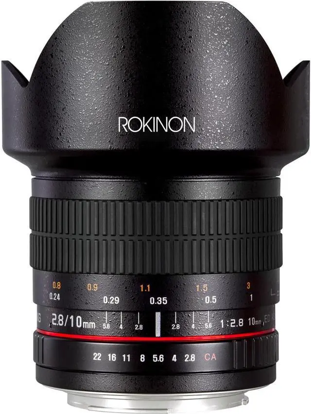Alt view image 4 of 17 - Rokinon 10mm f/2.8 ED AS NCS CS Lens for Canon EF #10M-C