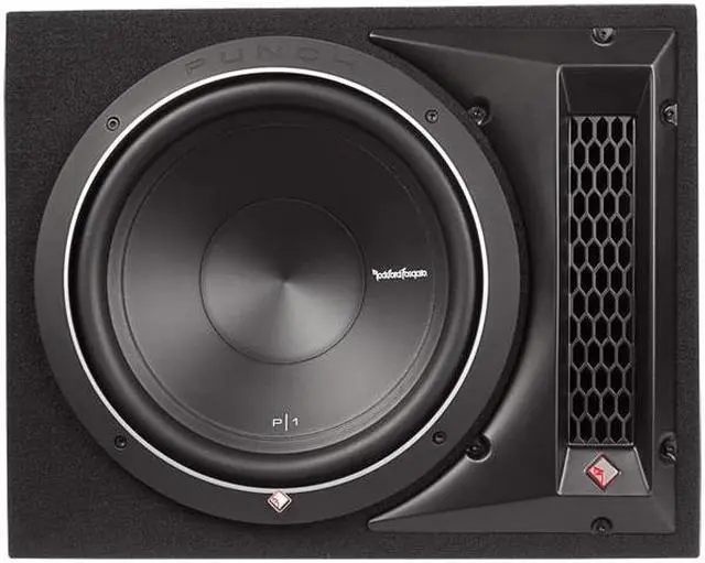 Main image of Rockford Fosgate P1-1X12 12" Single Loaded Subwoofer Enclosure 500W