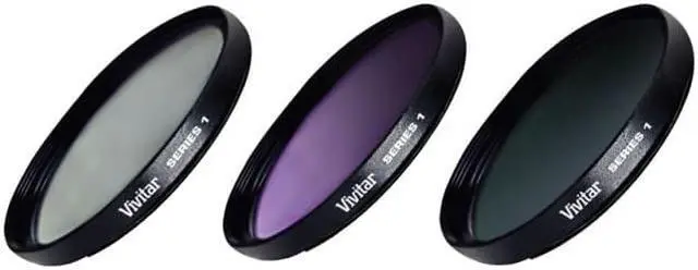 Alt view image 3 of 8 - Vivitar 3 Piece Lens Filter Kit - 49mm