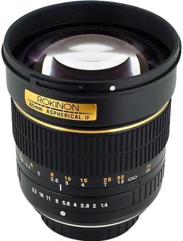 Alt view image 12 of 15 - Rokinon 85Mc Camera Lens 85Mm F1.4 Aspherical Lens for Canon