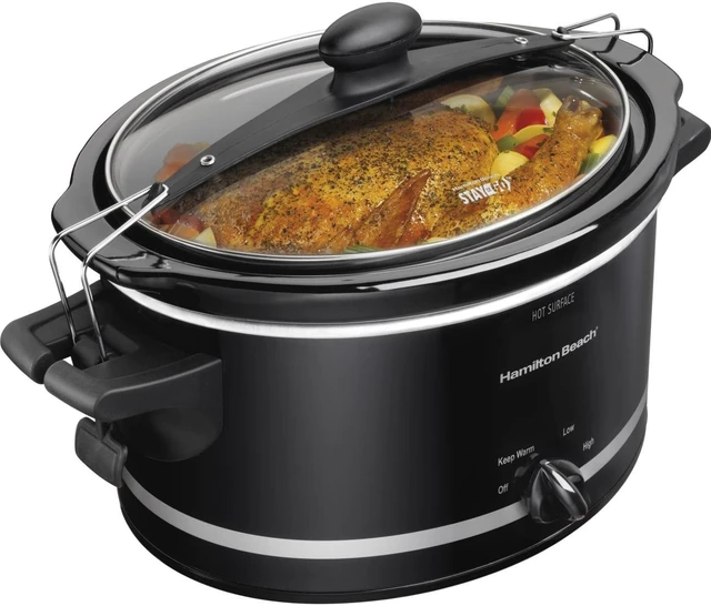 Alt view image 2 of 3 - Hamilton Beach Stay or Go® 4 Quart Slow Cooker 33245