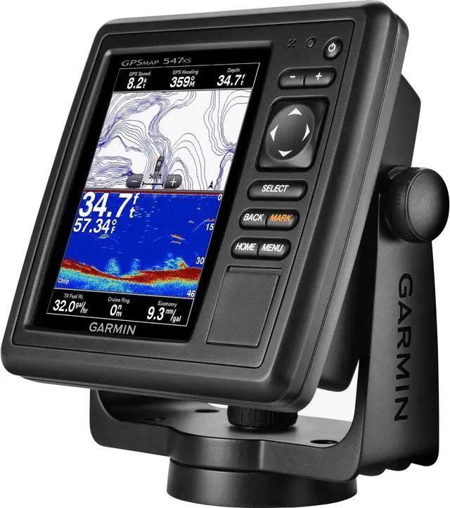 Alt view image 10 of 15 - Garmin GPSMAP 547xs Marine Chartplotter