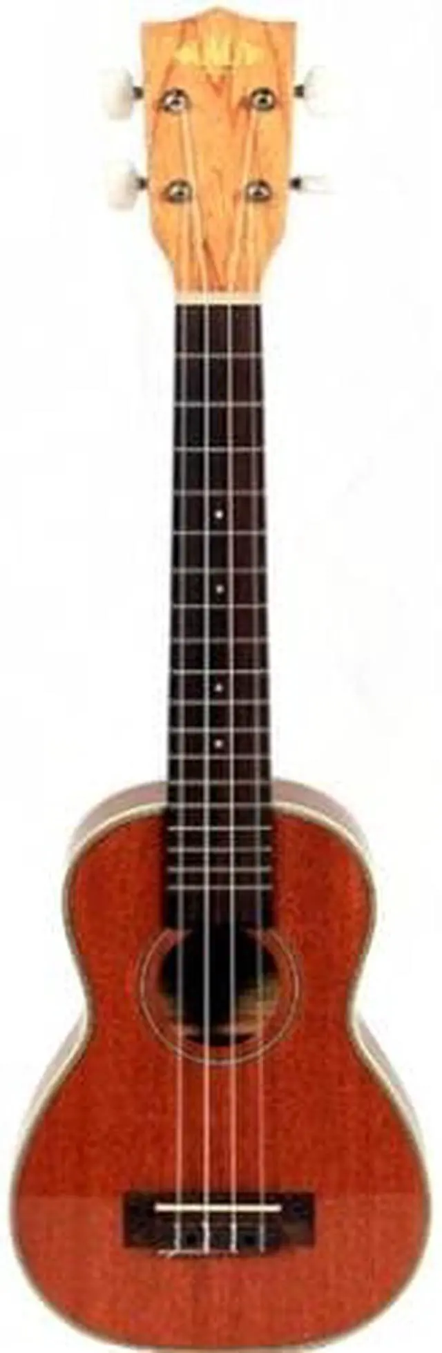 Alt view image 7 of 12 - Kala KA-SLNG Long Neck Gloss Mahogany Soprano Ukulele