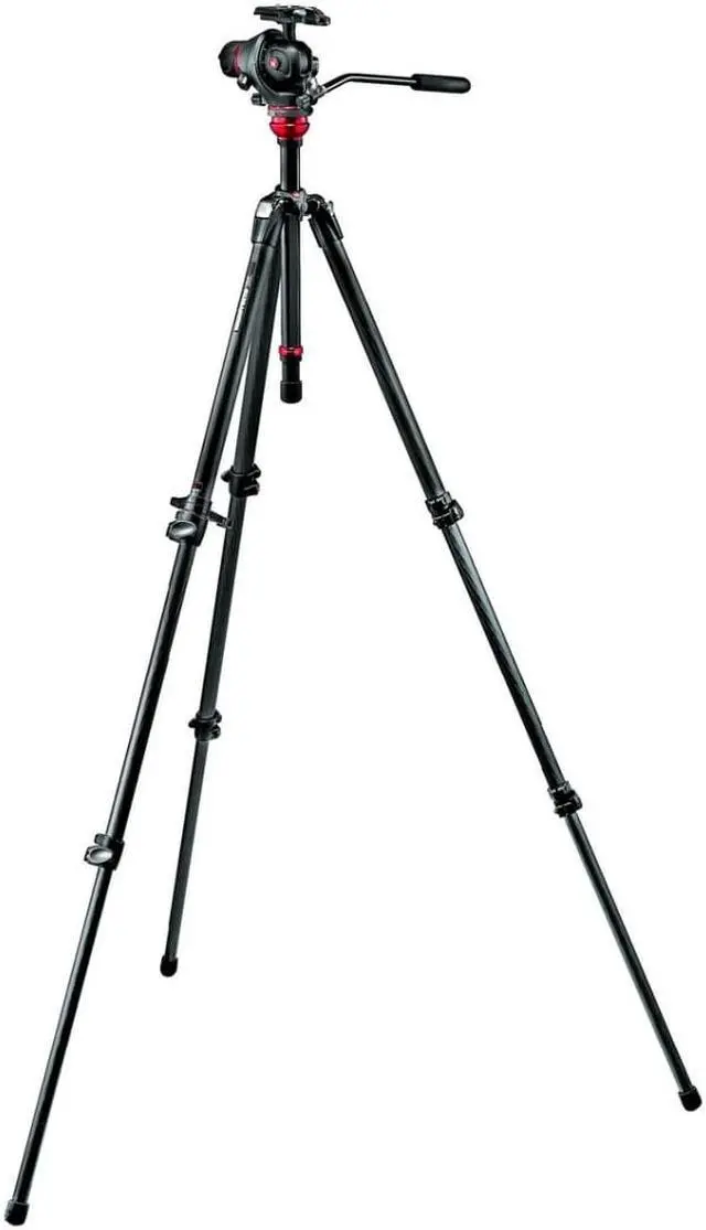 Alt view image 2 of 4 - Manfrotto 755CX3 MDeVe Carbon Fiber Tripod with 50mm Half Ball