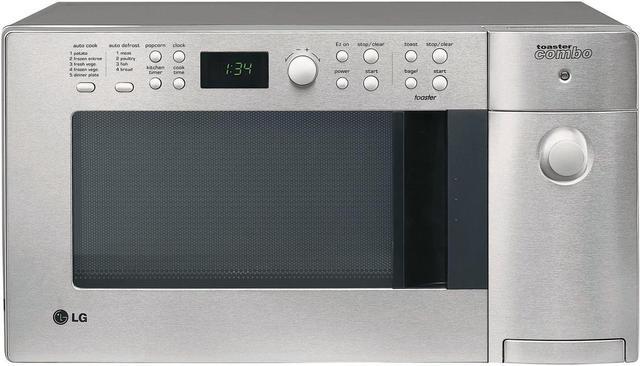 LG LTRM1240ST Microwave/Toaster Oven with 9 Browning levels: Stainless Steel
