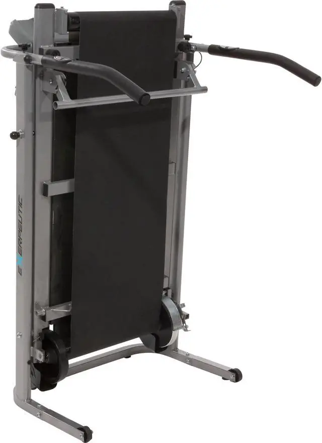 Alt view image 9 of 11 - EXERPEUTIC 100XL High Capacity Magnetic Resistance Manual Treadmill with Heart Pulse System - OEM