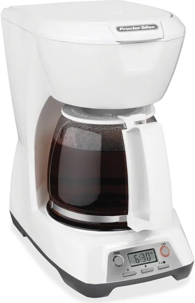 Alt view image 5 of 5 - Proctor Silex Programmable 12-Cup Coffeemaker 43671