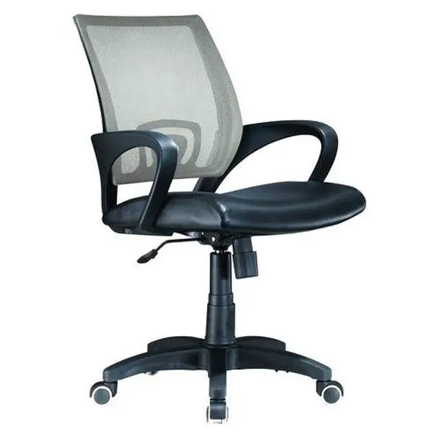 Alt view image 4 of 6 - LumiSource OFC-OFFCR SV Officer Office Chair Silver
