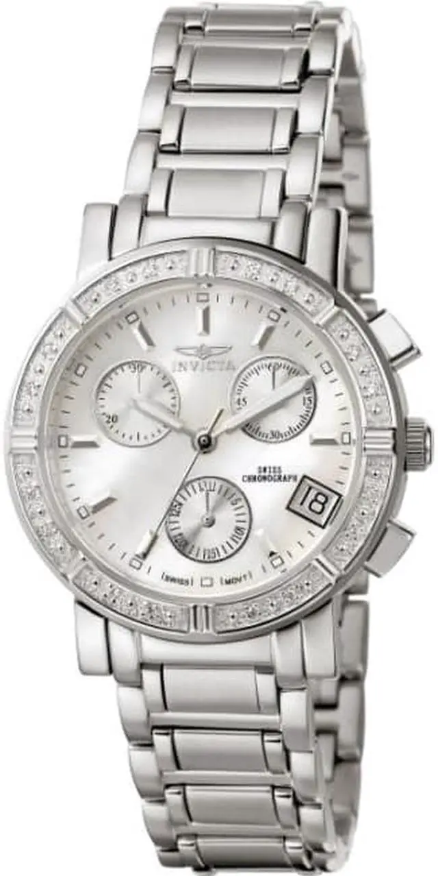 Alt view image 19 of 20 - Women's Invicta II Chronograph Diamond Watch