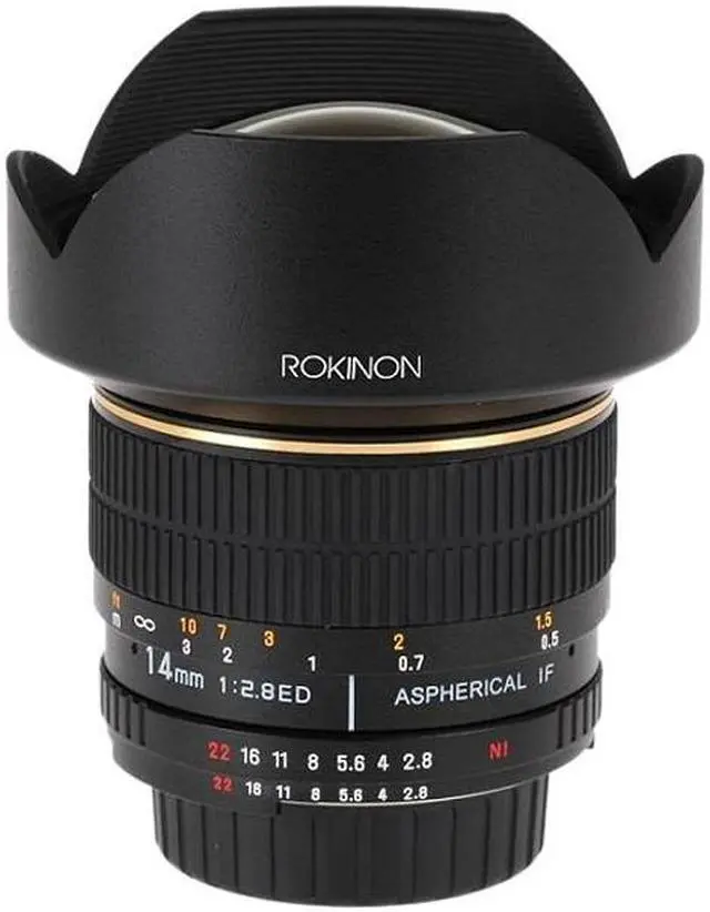 Alt view image 6 of 15 - Rokinon 14mm F/2.8 Ultra Wide Angle Lens for Olympus 4/3