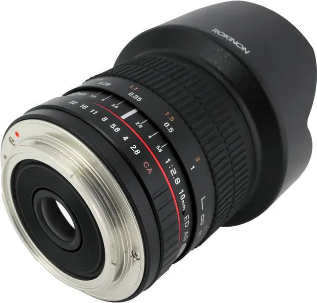 Alt view image 6 of 17 - Rokinon 10mm f/2.8 ED AS NCS CS Lens for Canon EF #10M-C