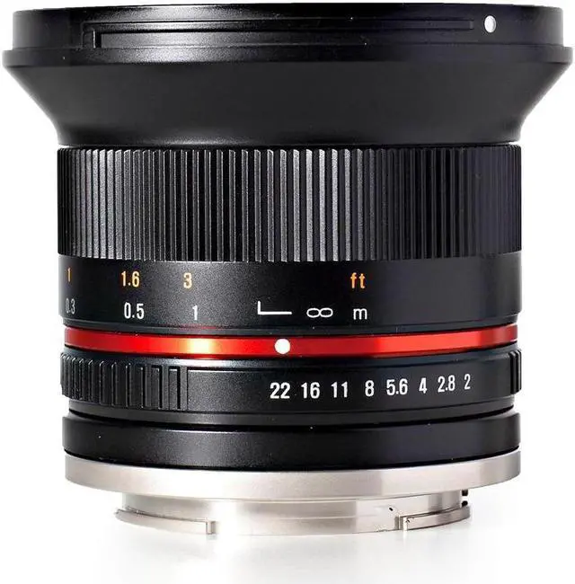 Alt view image 5 of 10 - Rokinon 12mm f/2.0 Lens for Canon M Mirrorless Camera Mount #RK12M-M