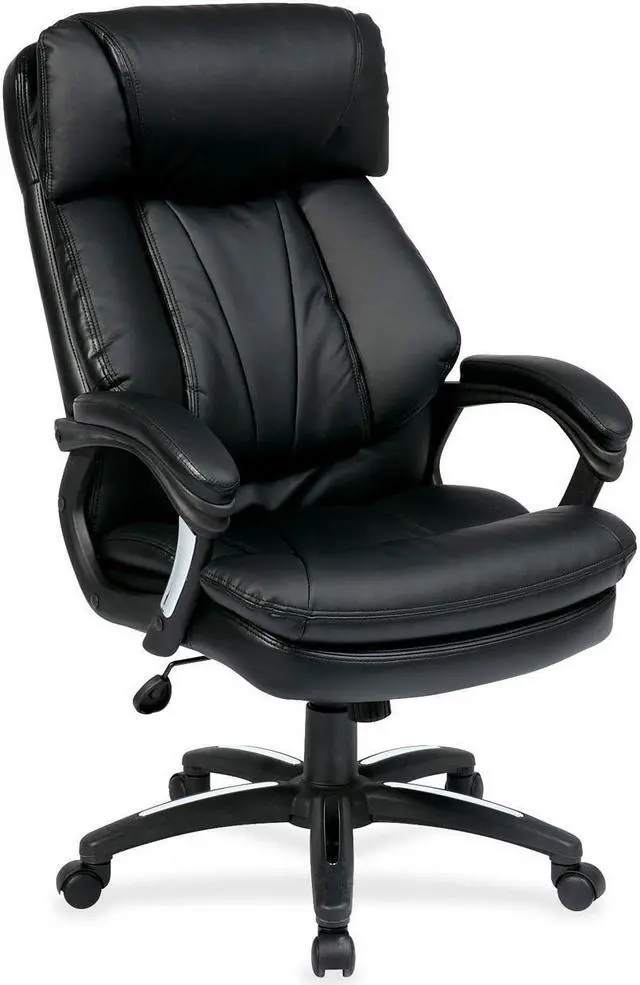 Alt view image 5 of 9 - Office Star Products Work Smart Oversized Faux Leather Executive Chair