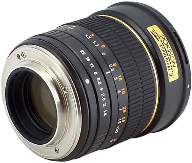 Alt view image 14 of 15 - Rokinon 85Mc Camera Lens 85Mm F1.4 Aspherical Lens for Canon