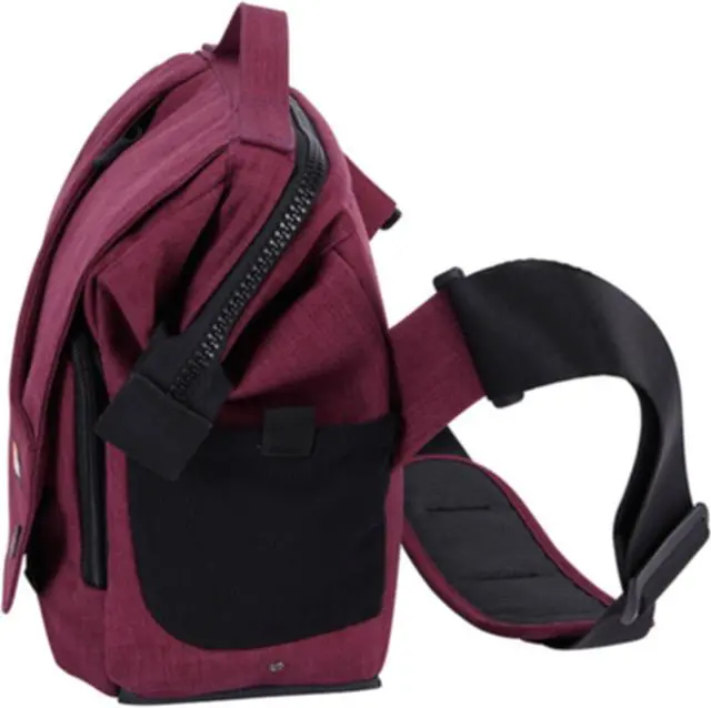 Alt view image 8 of 12 - Case Logic Reflexion Digital SLR Camera & Tablet Messenger Bag (Pomegranate)