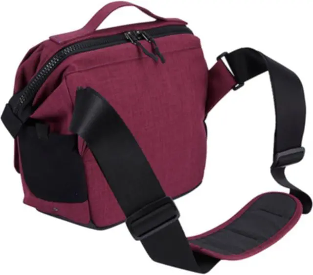 Alt view image 9 of 12 - Case Logic Reflexion Digital SLR Camera & Tablet Messenger Bag (Pomegranate)