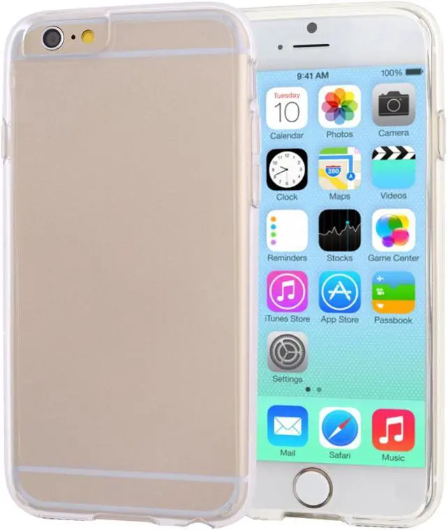 Alt view image 3 of 9 - V7 Slim Clear Case For Iphone 6 Plus