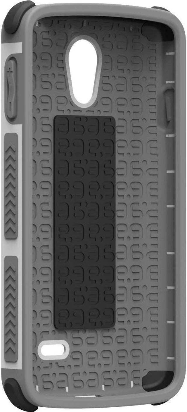 Alt view image 4 of 7 - PureGear White DualTek Extreme Shock Case for LG Lucid 3 60659PG