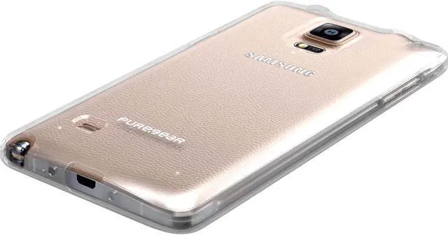 Alt view image 3 of 16 - PureGear Slim Shell Clear/Clear Case for Samsung Galaxy Note 4 60855PG