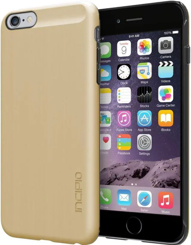 Alt view image 7 of 8 - Incipio Feather Shine Gold Case for iPhone 6 Large 5.5in IPH-1194-GLD
