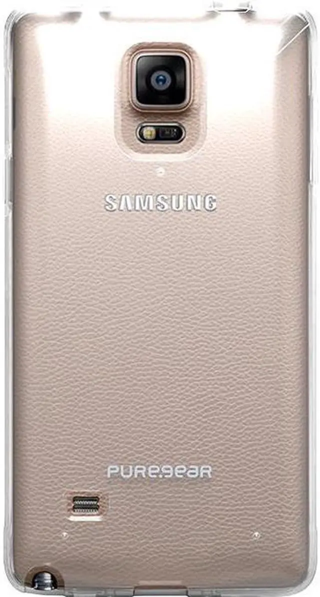 Alt view image 4 of 16 - PureGear Slim Shell Clear/Clear Case for Samsung Galaxy Note 4 60855PG