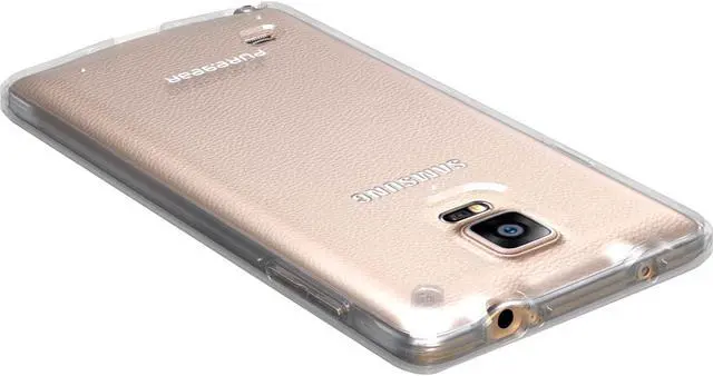 Alt view image 8 of 16 - PureGear Slim Shell Clear/Clear Case for Samsung Galaxy Note 4 60855PG