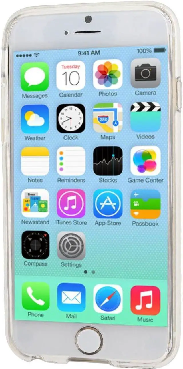 Alt view image 5 of 9 - V7 Slim Clear Case For Iphone 6 Plus
